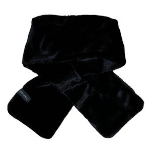 ☆ Black Faux Fur Wrap Scarf ☆